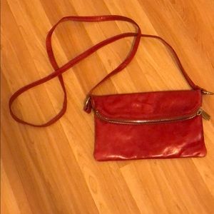 Red Leather Purse